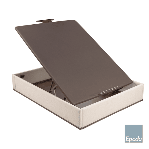 Sommier 1 tampa elétrico 135x210 aspen branco NICE EPEDA