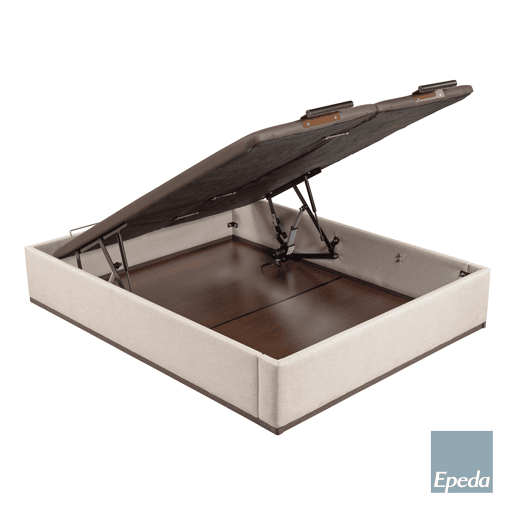 Sommer de 2 tampas elétrico 160x200 aspen branco CANNES EPEDA