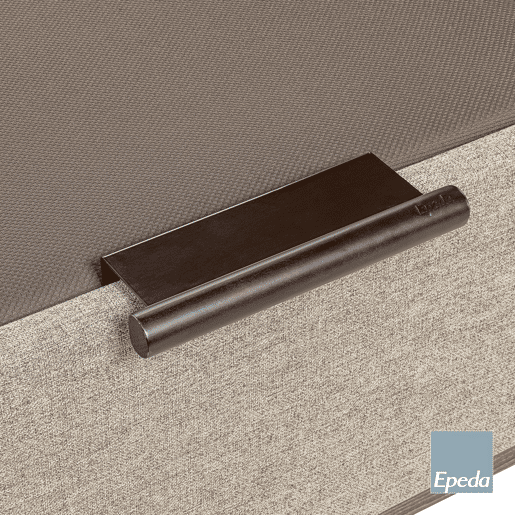 Sommer de 2 tampas elétrico 200x210 ash bege CANNES EPEDA