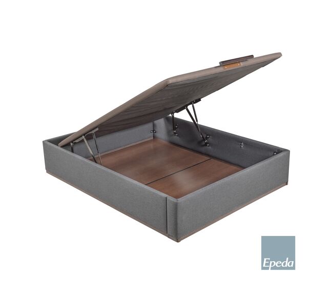 Canapé de 1 tapa 105x190 piombo gris paris epeda