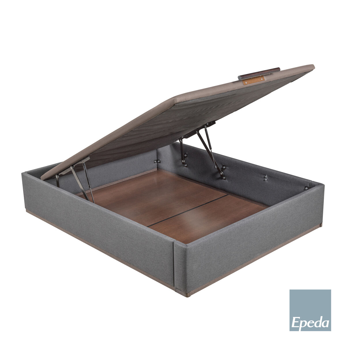 Canapé de 1 tapa 160x190 piombo gris paris epeda