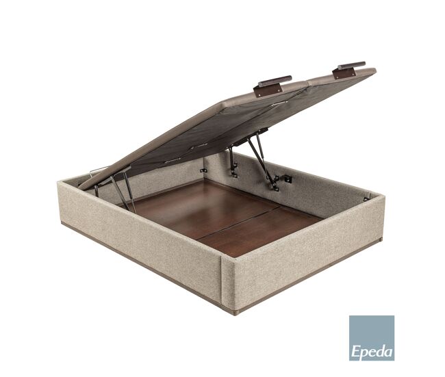 Canapé 2 tapas 200x210 ash beige lyon epeda