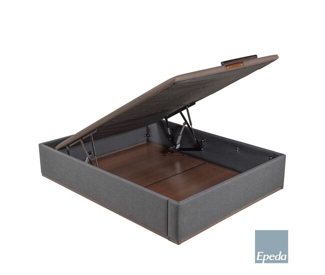 Canapé 1 tapa elétrico 105x200 piombo gris nice epeda