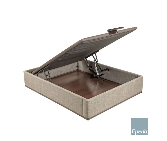 Canapé 1 tapa elétrico 140x190 ash beige nice epeda