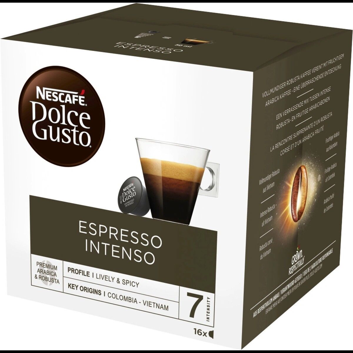 Cápsula café DOLCEGUSTO espresso intenso