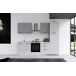 Cocina GILDA 2.0 izquierda Cocina GILDA 2.0 izquierda Gris Claro/ Madera Gris
