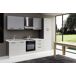 Cocina GILDA 2.0 izquierda Cocina GILDA 2.0 izquierda Gris Claro/ Madera Gris