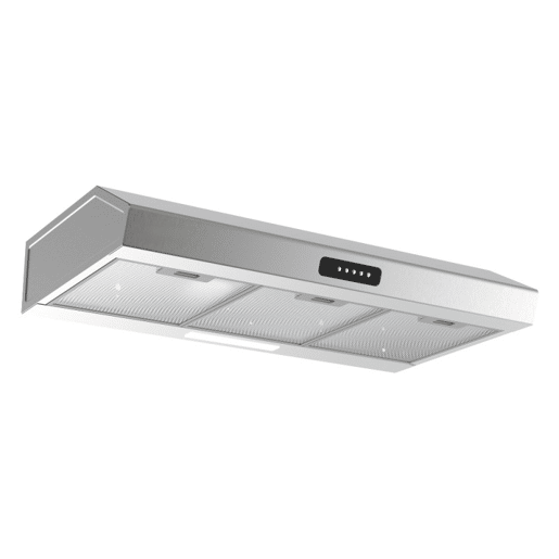Cozinha com eletrodomésticos GILDA 2.0 300cm direita madeira e cinza claro