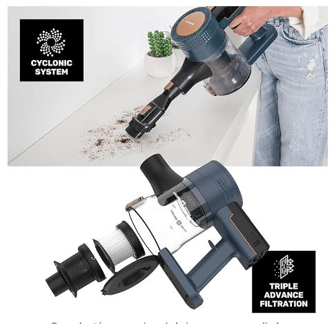 Aspirador vertical TAURUS HOMELAND IDEAL 22,2V