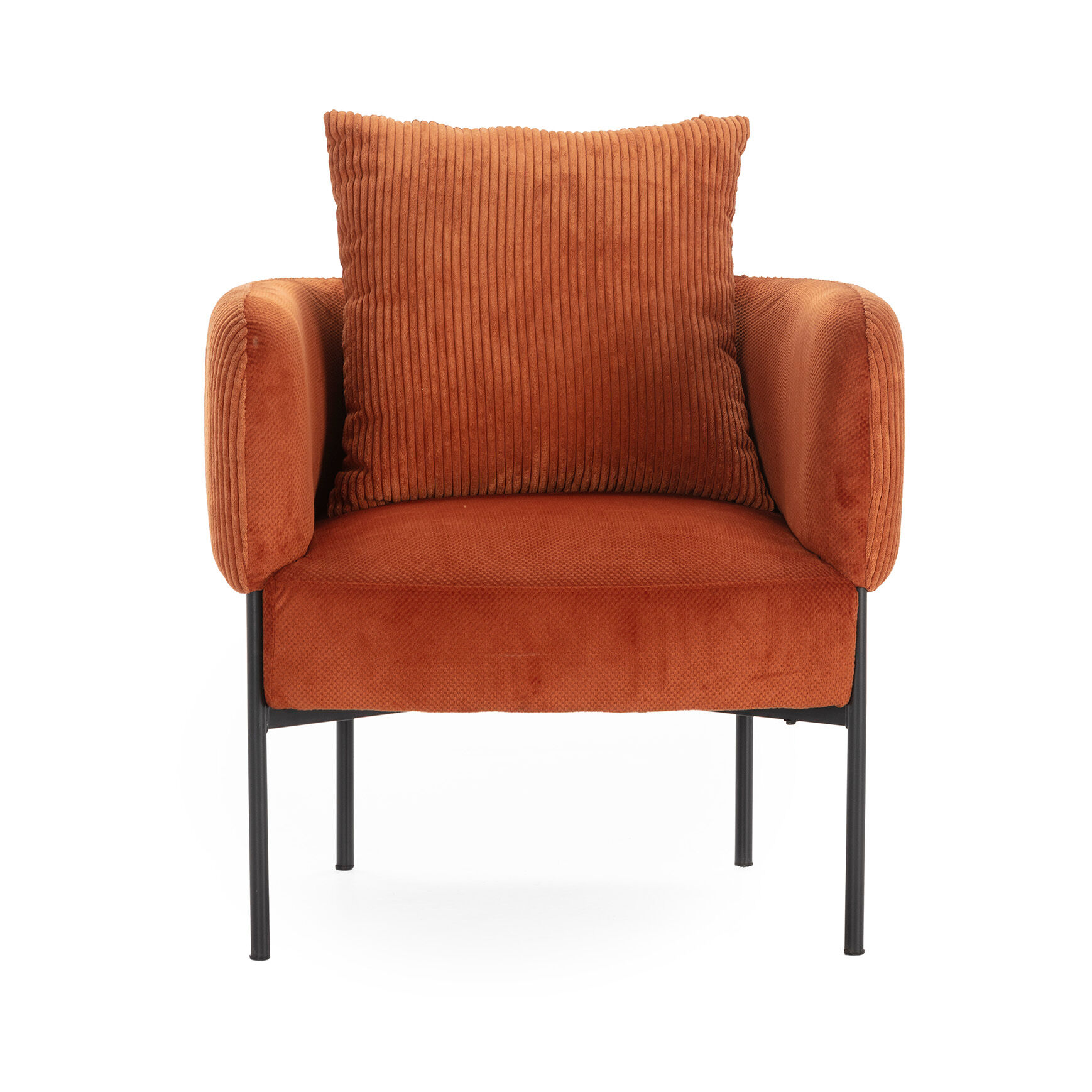 Sillón ARUNI tapizado en tela