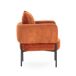 Sillón ARUNI tapizado en tela Sillón ARUNI tapizado en tela Naranja