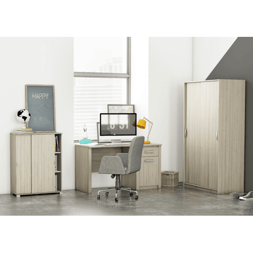 Roupeiro ROLLING portas deslizantes 102x191cm madeira
