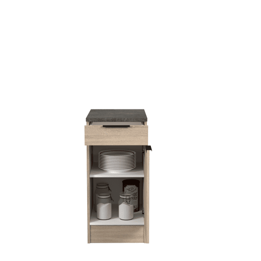 Móvel inferior FUMAY 40cm com gaveta e porta