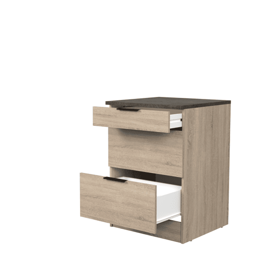 Móvel inferior FUMAY 60cm com gaveta e 3 portas
