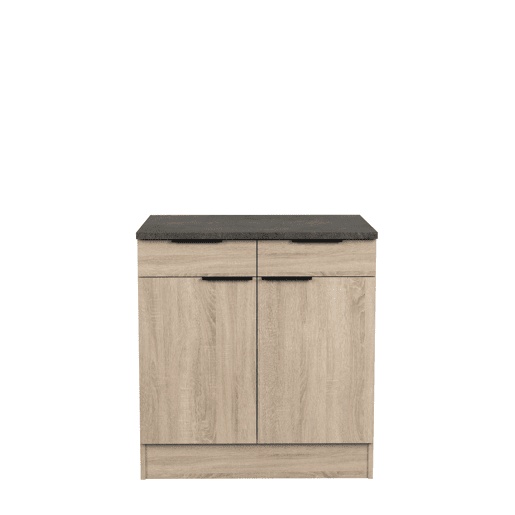 Móvel inferior FUMAY 80cm com uma gaveta e duas portas