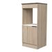 Módulo media columna FUMAY de 60cm para encastar horno Módulo media columna FUMAY de 60cm para encastar horno Roble