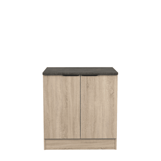 Móvel inferior FUMAY de 80cm com 2 portas