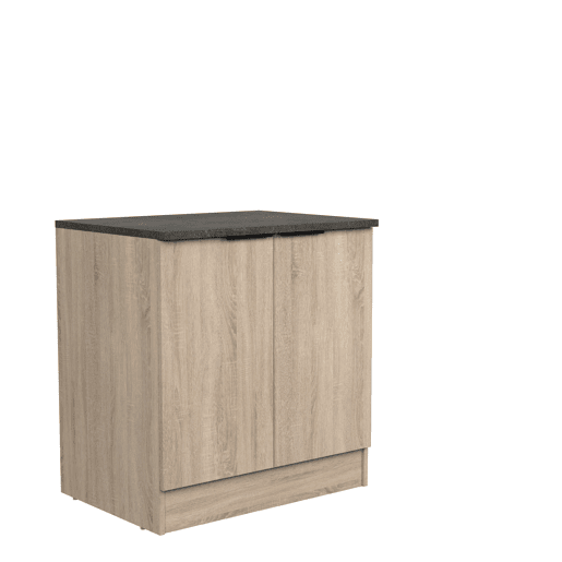 Móvel inferior FUMAY de 80cm com 2 portas