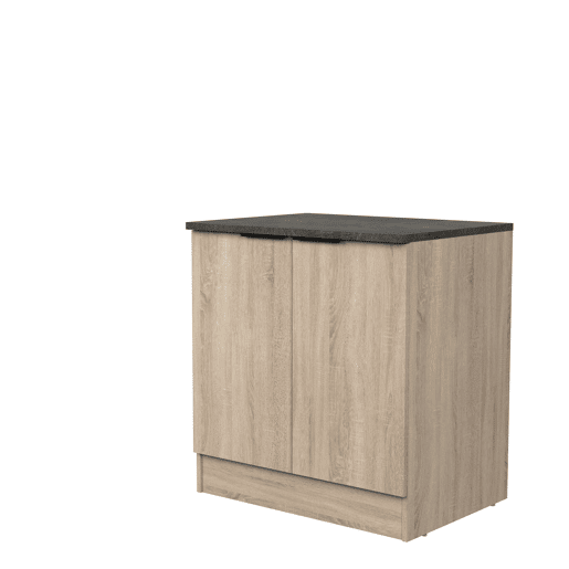 Móvel inferior FUMAY de 80cm com 2 portas