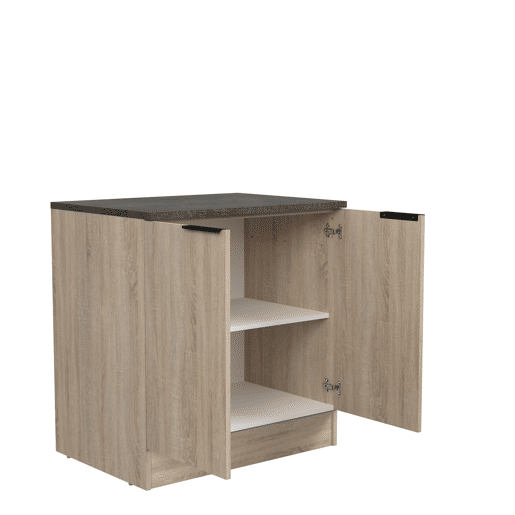 Móvel inferior FUMAY de 80cm com 2 portas