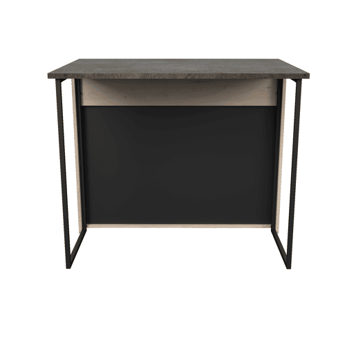 Ilha central FUMAY de 109,4cm com 4 nichos