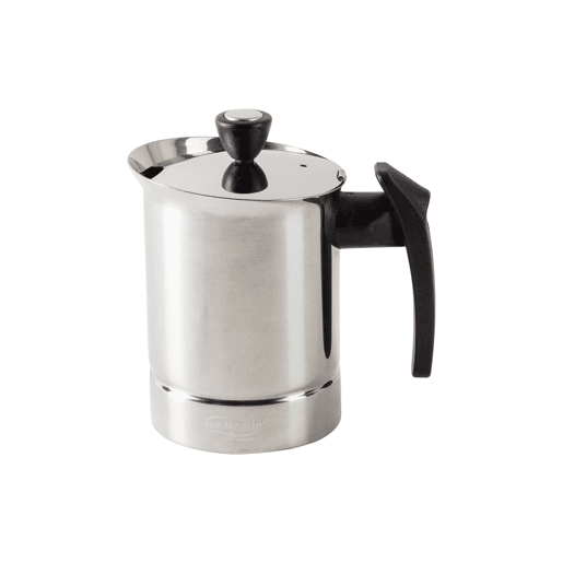 Cafeteira ROMA 6 chávenas em aço inoxidável da marca San Ignacio