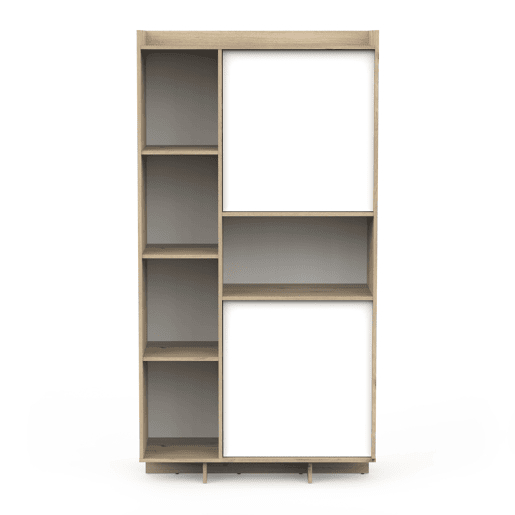 Vitrine 2 portas e 4 estantes CLAP