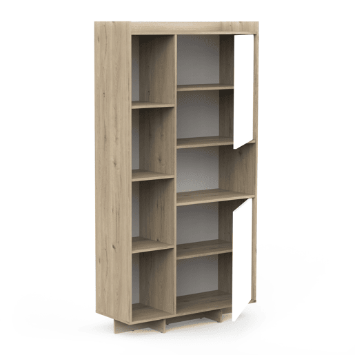 Vitrine 2 portas e 4 estantes CLAP