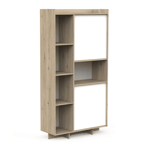 Vitrine 2 portas e 4 estantes CLAP