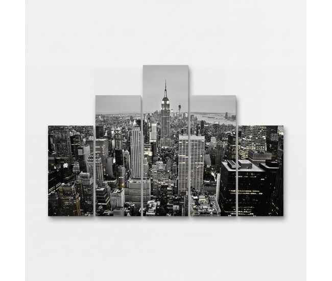 Canvas ny byn 5 piezas marca conforama - conforama