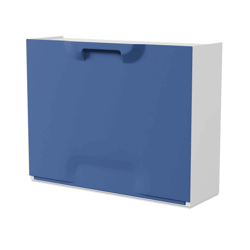 Sapateira SPLASH II 1 porta 51x40,1x17,3cm azul