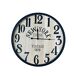 Reloj de pared NEW YORK de 50cm marca Conforama Reloj de pared NEW YORK de 50cm marca Conforama Negro/ Madera
