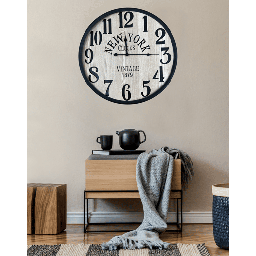 Relógio de parede NEW YORK de 50cm marca Conforama