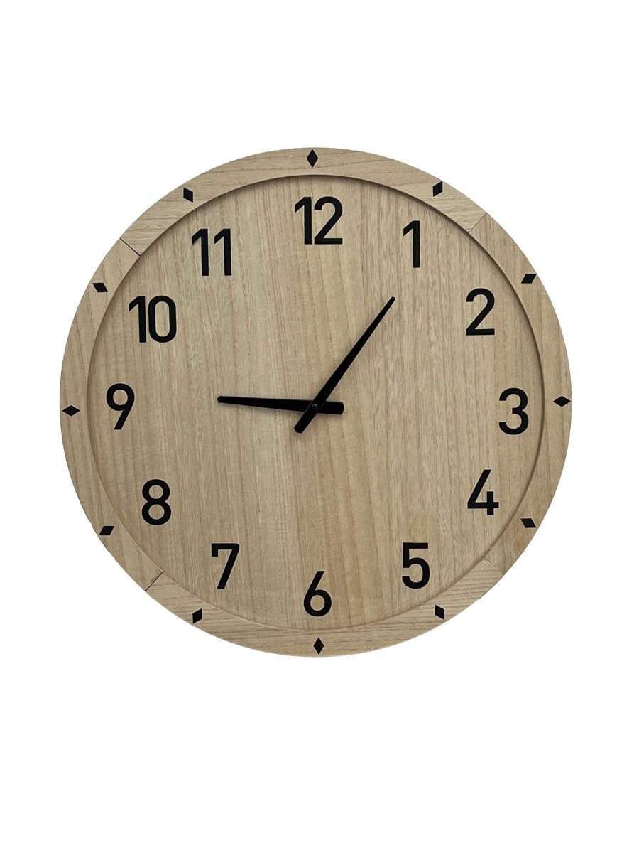 Reloj de pared ARÁN de 57cm marca Conforama 