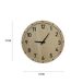 Reloj de pared ARÁN de 57cm marca Conforama Reloj de pared ARÁN de 57cm marca Conforama Negro/ Madera