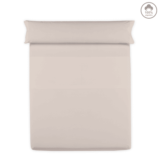 Lençol de cima VICTORIA 100% algodão para cama 150cm linho