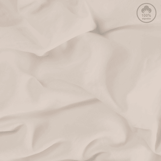 Lençol de cima VICTORIA 100% algodão para cama 150cm linho