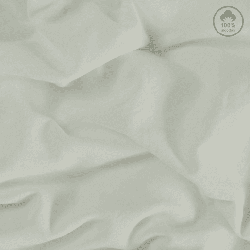 Lençol de cima VICTORIA 100% algodão para cama 180cm cor verde