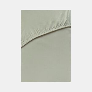 Lençol de baixo VICTORIA 100% algodão para cama 90cm cor verde