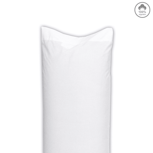 Fronha VICTORIA 100% algodão cama 135 cor branca