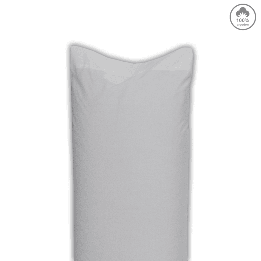 Fronha VICTORIA 100% algodão cama 90cm cor cinza Fronha VICTORIA 100% algodão cama 90cm cor cinza