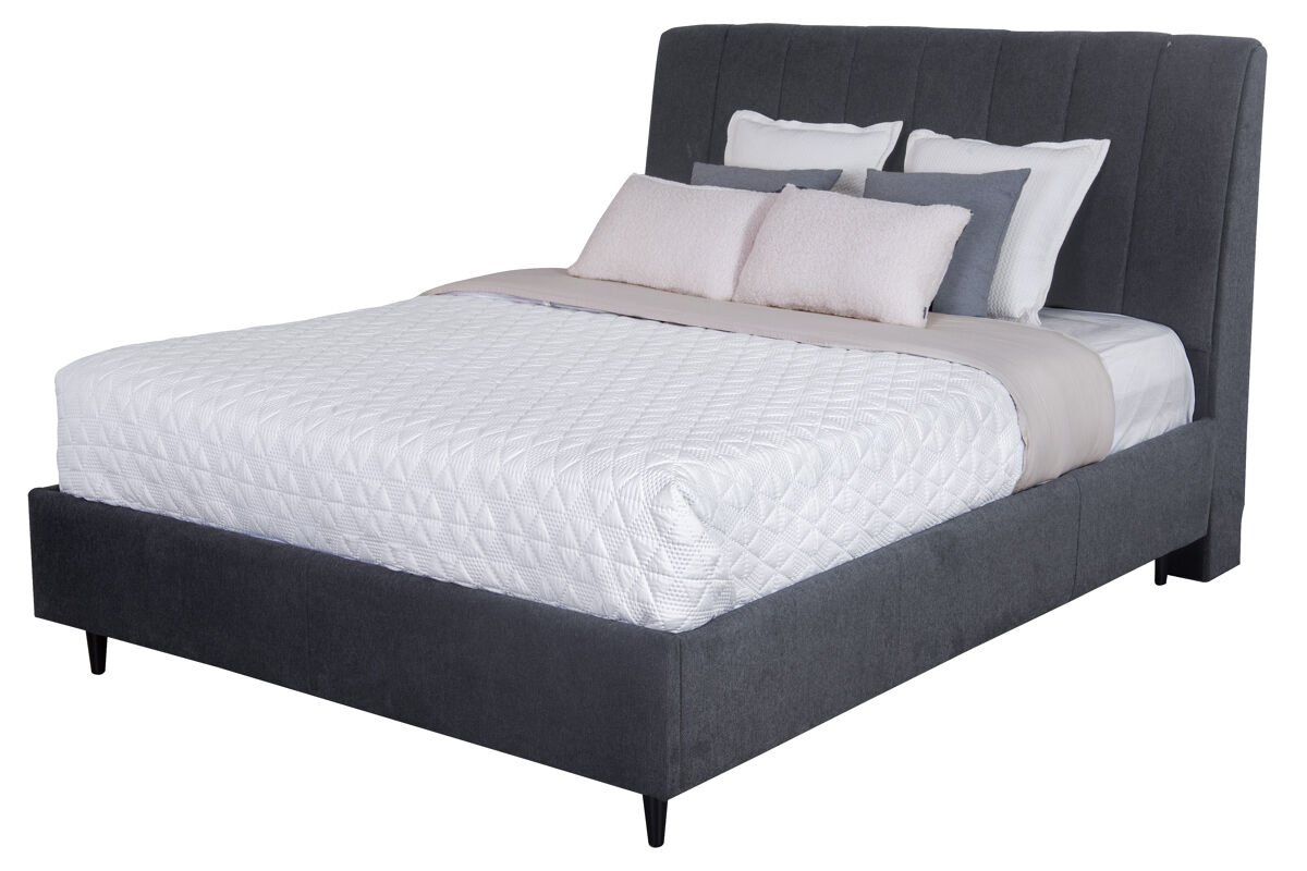 Cama MAJESTIC 150x190cm color gris