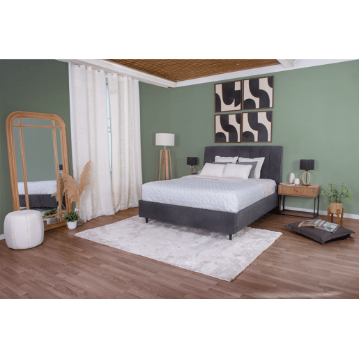 Cama MAJESTIC 150x190cm cor cinza