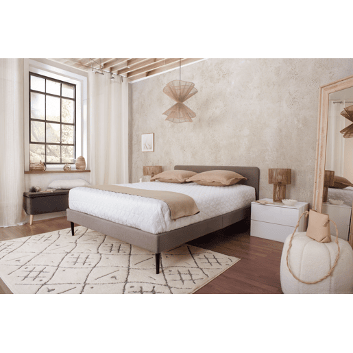Cama STAR 150x190cm em cor cinza Cama STAR 150x190cm em cor cinza