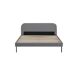 Cama STAR 150x190cm color gris Cama STAR 150x190cm color gris Gris