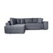 Rinconera con cama y arcón KARIN izquierda 4 plazas gris oscuro Rinconera con cama y arcón KARIN izquierda 4 plazas gris oscuro Gris