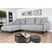 Chaise longue con cama y arcón STOCKHOLM Chaise longue con cama y arcón STOCKHOLM Gris