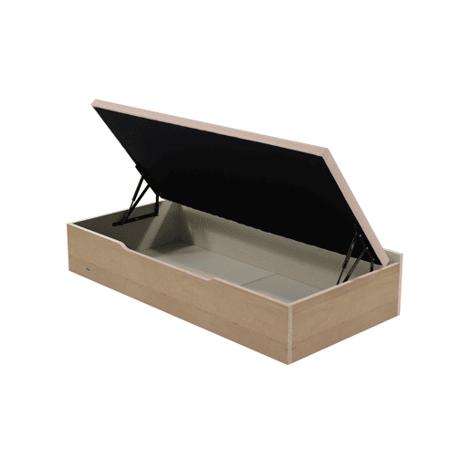 Sommier de abertura lateral 90x190cm cor natural MOLAFLEX