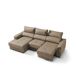 Chaise longue con arcón 4 plazas NAHIA Chaise longue con arcón 4 plazas NAHIA Camel