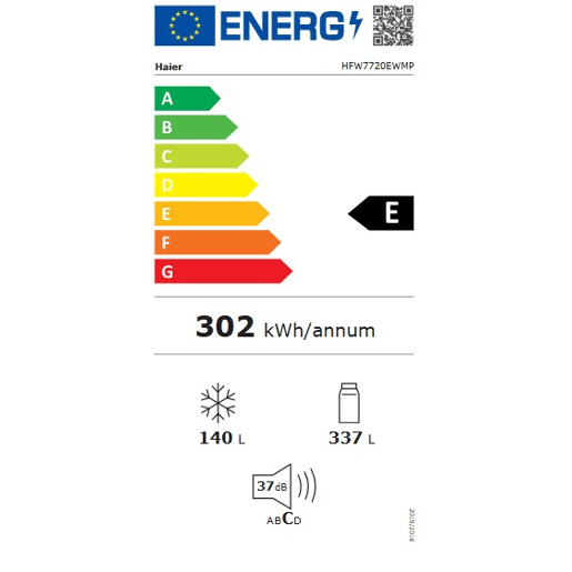 Side by side HAIER HFW7720EWMP 477 litros No Frost Side by side HAIER HFW7720EWMP 477 litros No Frost
